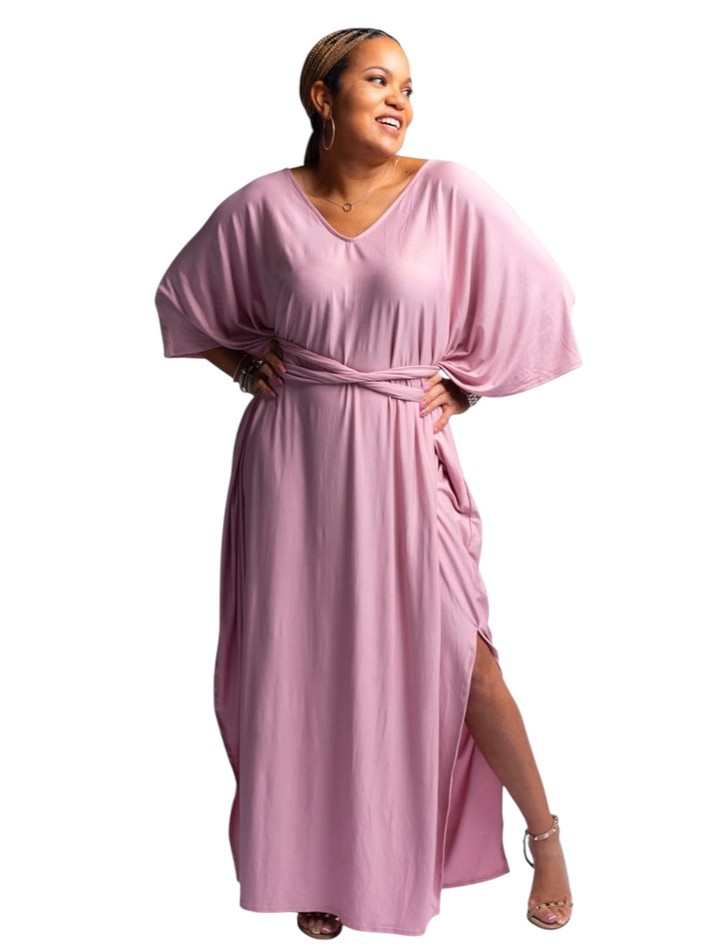 November - Comfort Caftan - Blush Pink- TN-146