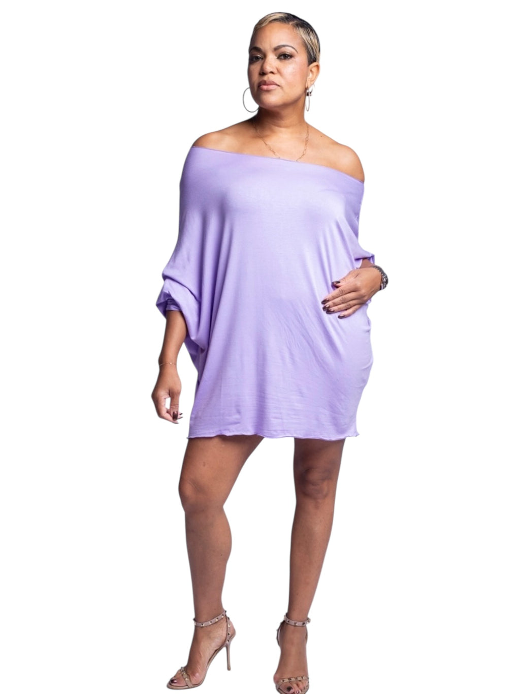 Lisa - Lavender Bloom Comfort Top - TN-158