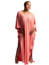 November - Comfort Caftan - Coral Blossom- TN-146