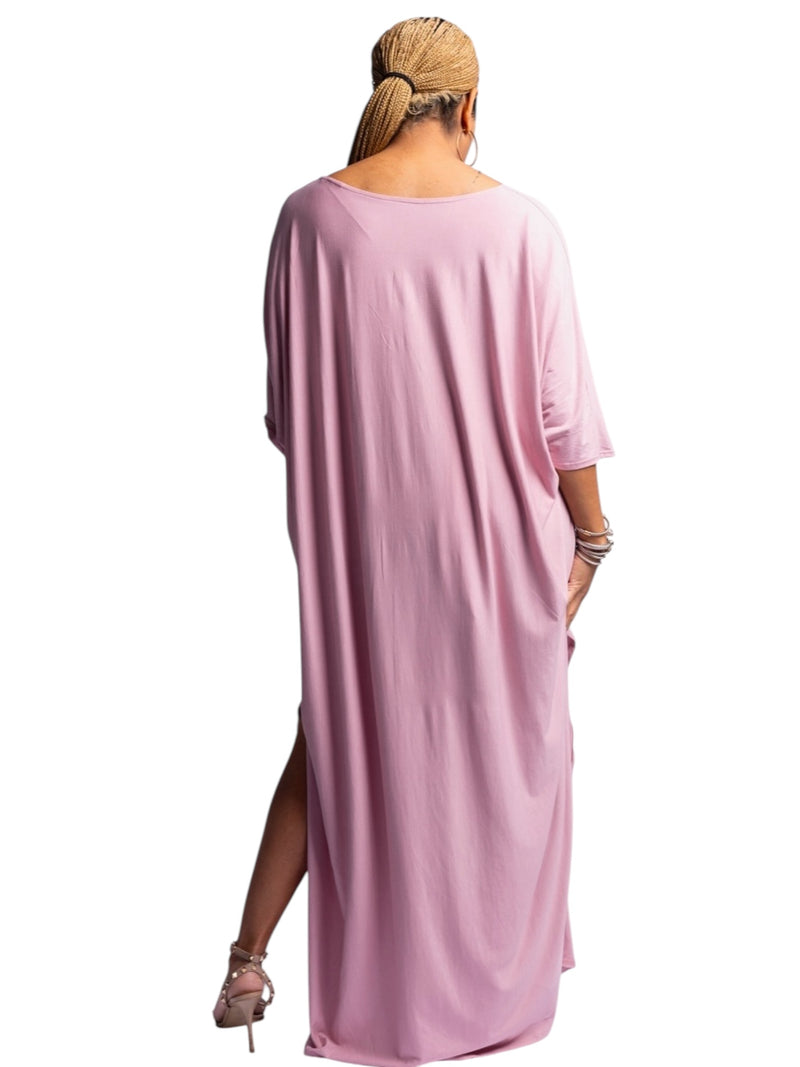 November - Comfort Caftan - Blush Pink- TN-146