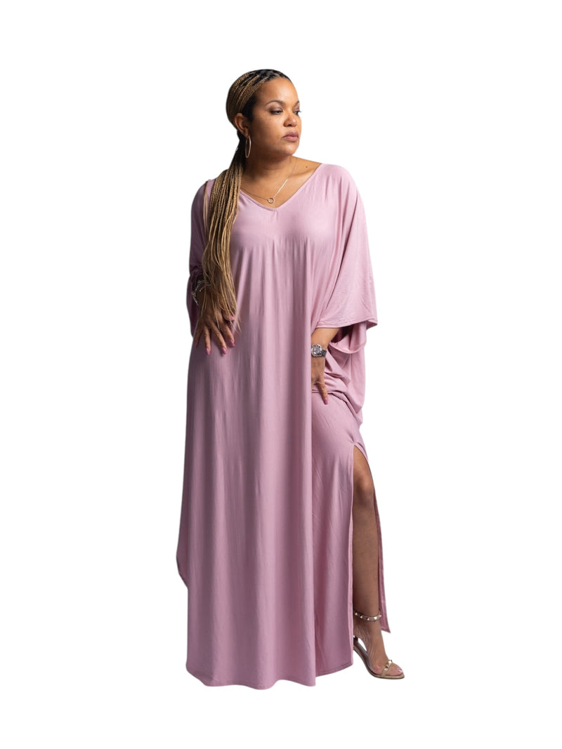 November - Comfort Caftan - Blush Pink- TN-146