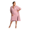 Tara - Blush Pink Signature V-Neck Dress - TN-9