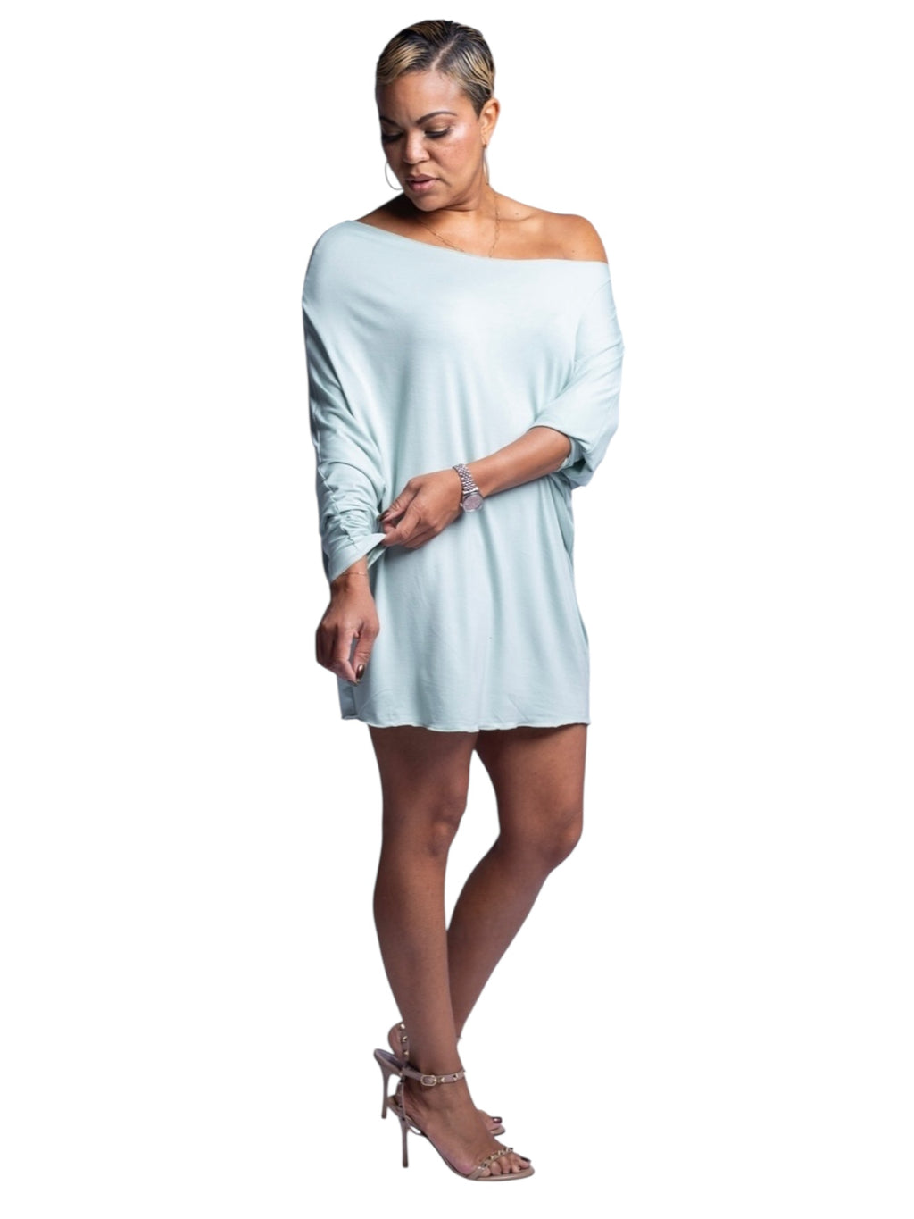 Lisa - Sage Comfort Top - TN-158