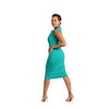 Tara - Emerald Signature V-Neck Dress - TN-9