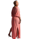 November - Comfort Caftan - Coral Blossom- TN-146