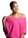 Phyllis Dolman Top - Hot Pink - TN- 201