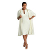 Charline - Cream Swing Dress Coat - TN-87