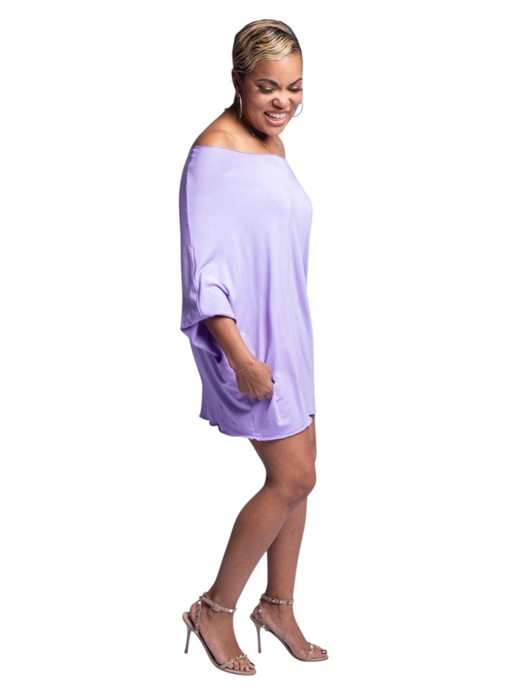 Lisa - Lavender Bloom Comfort Top - TN-158