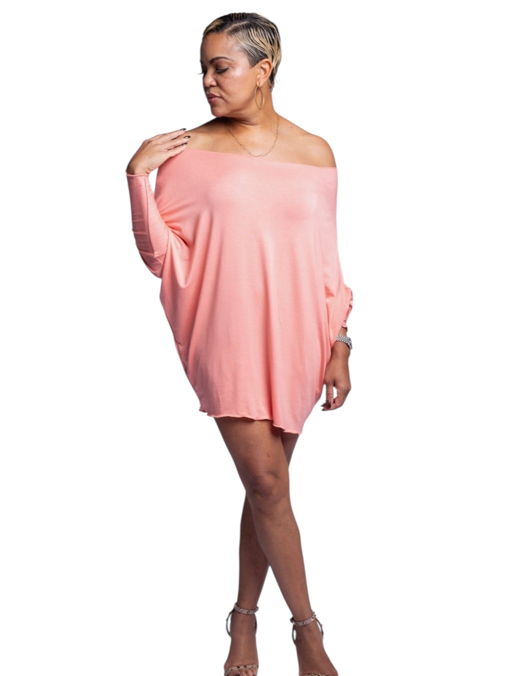 Lisa - Coral Blossom Comfort Top - TN-158