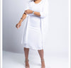 NINA -Tank  Dress - White Cloud