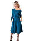 Kristian - Teal Double V Top - TN-128
