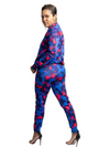 Dean Blue/Pink Camouflage Joggers TN-102