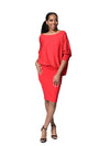 Kennedy - Red Perfect Pencil Skirt - TN-53